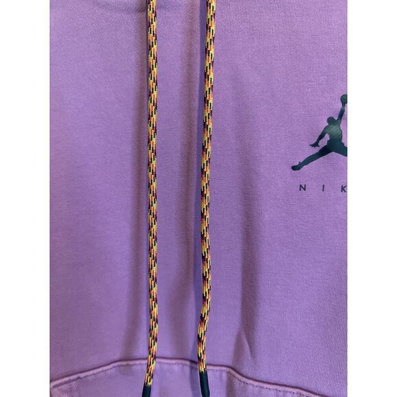 Nike Jordan Jumpman Altitude Light Bordeaux Pullover Hoodie, Mens Small - Picture 5 of 7